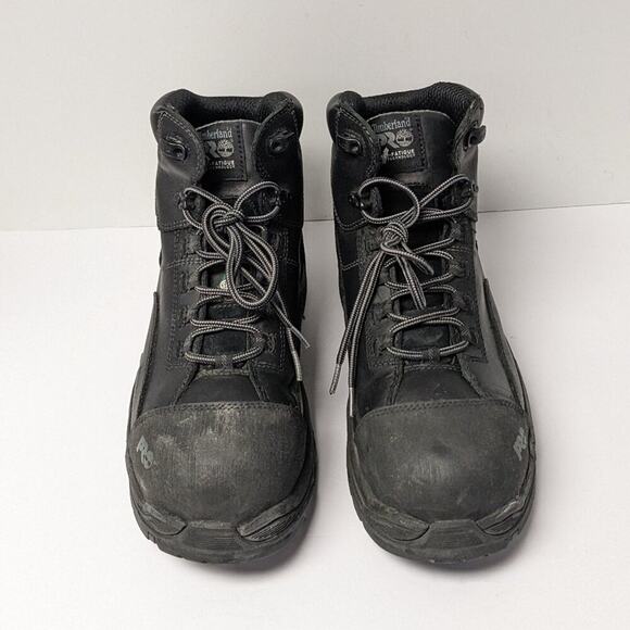 Timberland PRO Bosshog Composite Safety Toe Work Boots, Black, Men\'s 11.5 M main image 5
